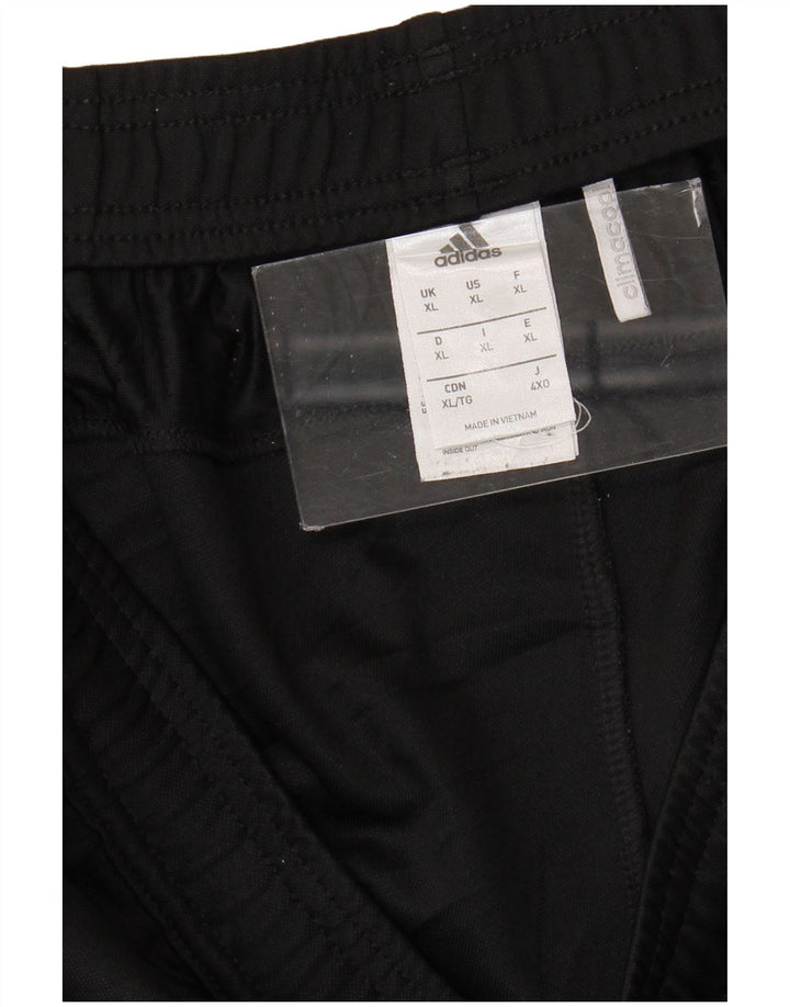 Adidas Mens Climacool Tracksuit Trousers XL  Black Polyester
