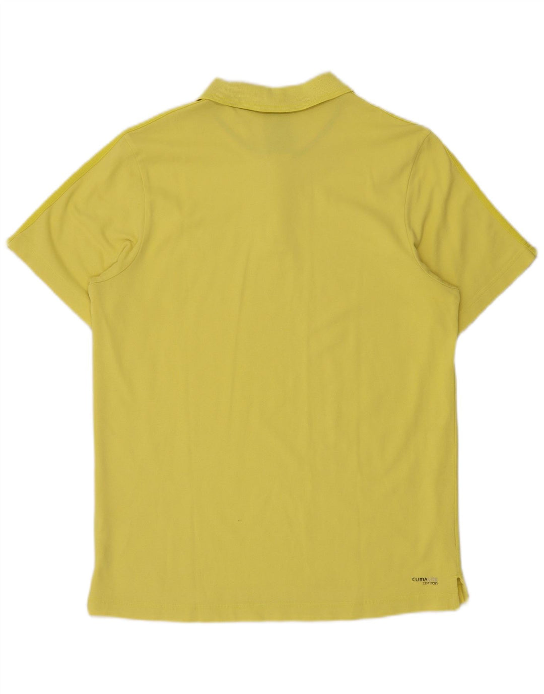 Adidas Mens Clima 365 Polo Shirt XL Yellow