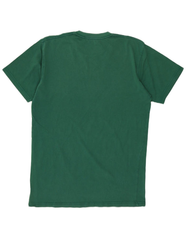 VANS Mens Classic Fit Graphic T-Shirt Top Medium Green Cotton