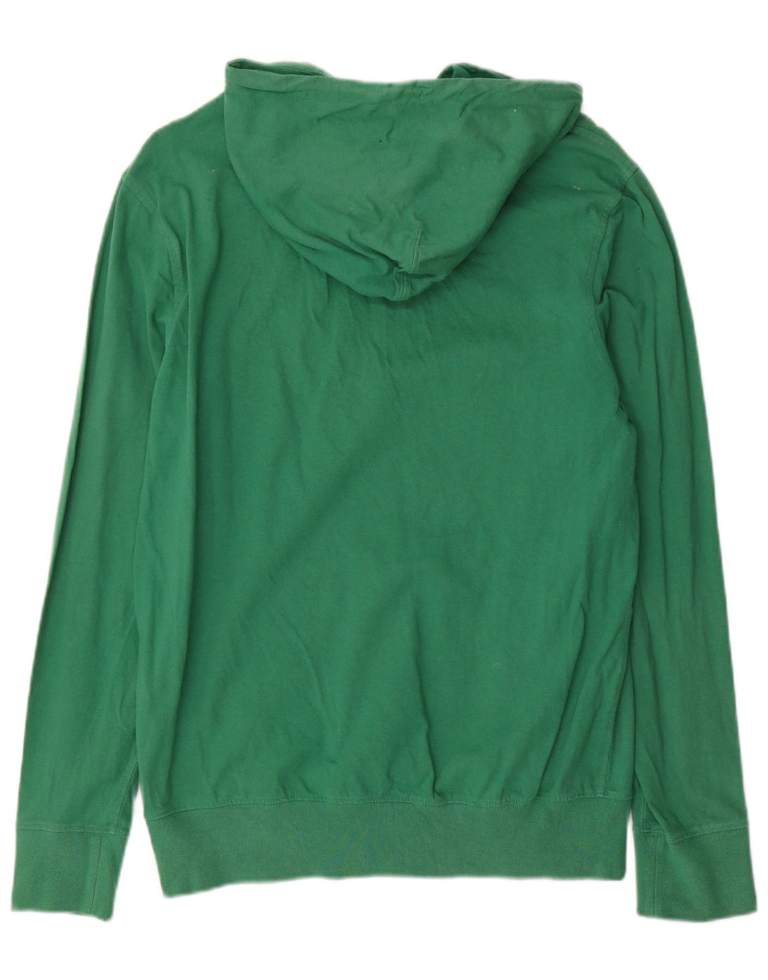 J. Crew Mens Hoodie Jumper Medium Green Cotton
