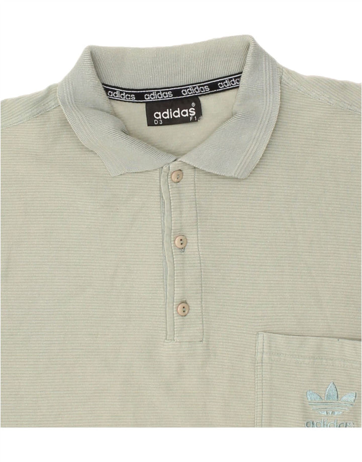 ADIDAS Mens Polo Shirt Small Green Cotton Vintage Adidas and Second-Hand Adidas from Messina Hembry 