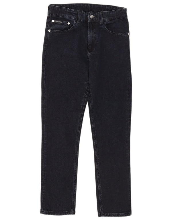Calvin Klein Boys Slim Jeans 13-14 Years W28 L26 Navy Blue