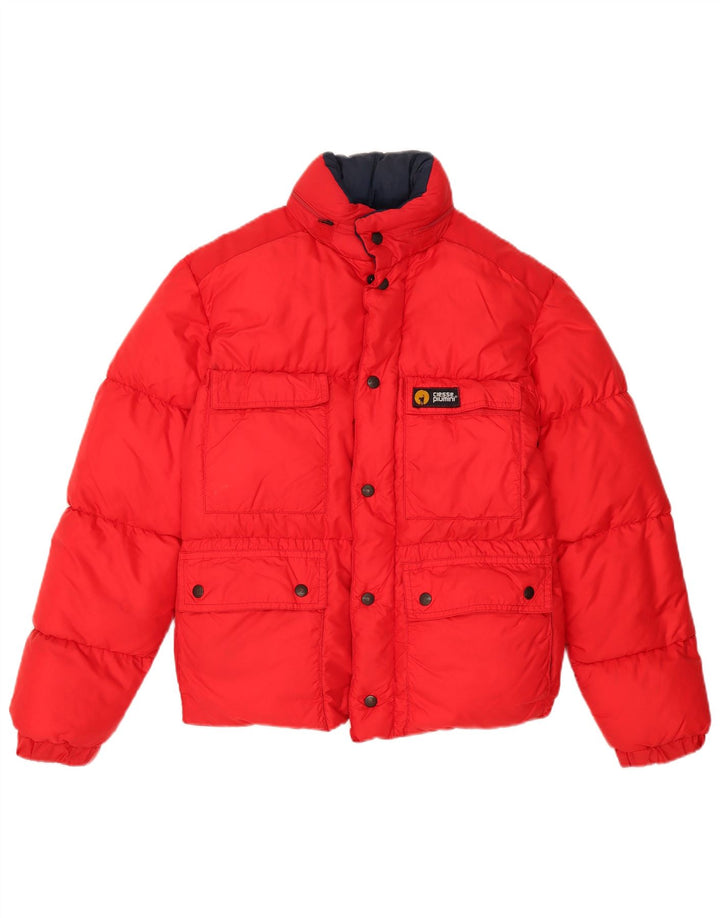 Ciesse Piumini Mens Padded Jacket IT 44/46 XS Red Polyamide
