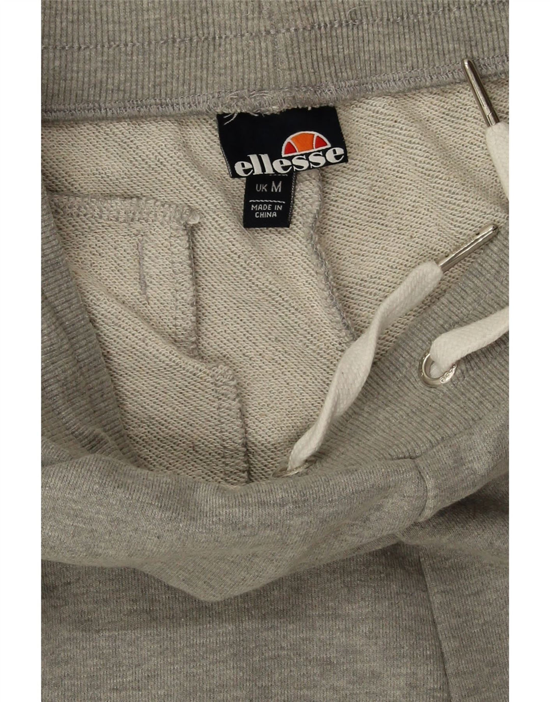 Ellesse Mens Tracksuit Trousers Joggers Medium  Grey Cotton