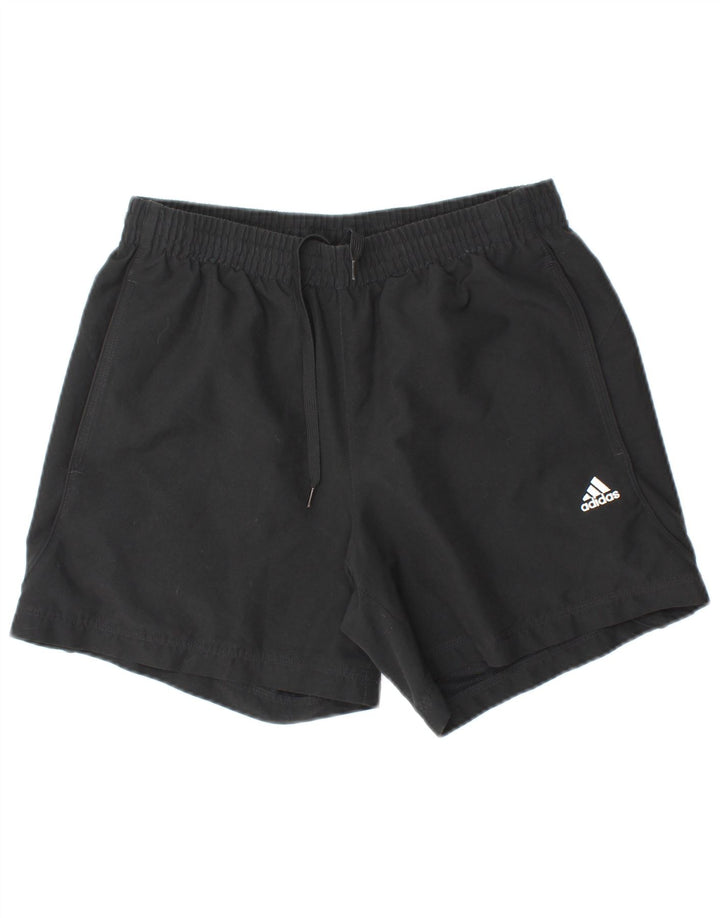ADIDAS Mens Climalite Sport Shorts Small  Black Polyester