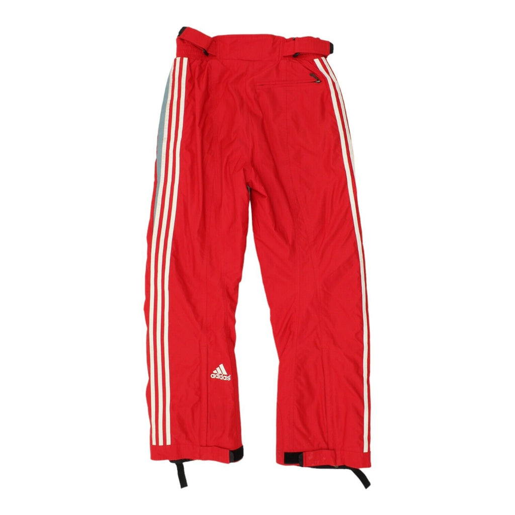 Adidas Mens Red Snowboarding Trousers | Vintage Winter Sportswear Ski Pants VTG | Vintage Messina Hembry | Thrift | Second-Hand Messina Hembry | Used Clothing | Messina Hembry 