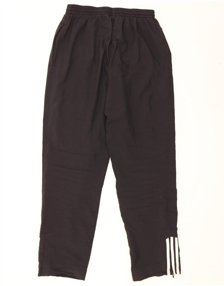 Adidas Mens Tracksuit Trousers UK 36/38 Small Black Polyester