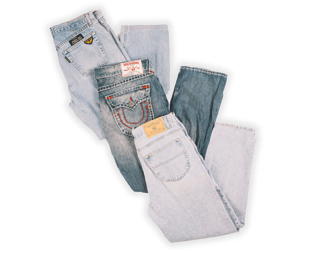 Vintage Branded Jeans Mix | Vintage Wholesale | Thrift | Second-Hand Wholesale | Used Clothing | Messina Hembry 