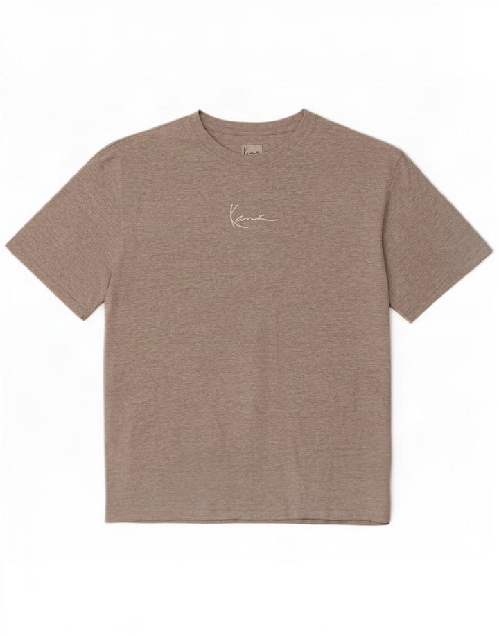 Karl Kani Mens Graphic T-Shirt Top Medium Grey Flecked Cotton