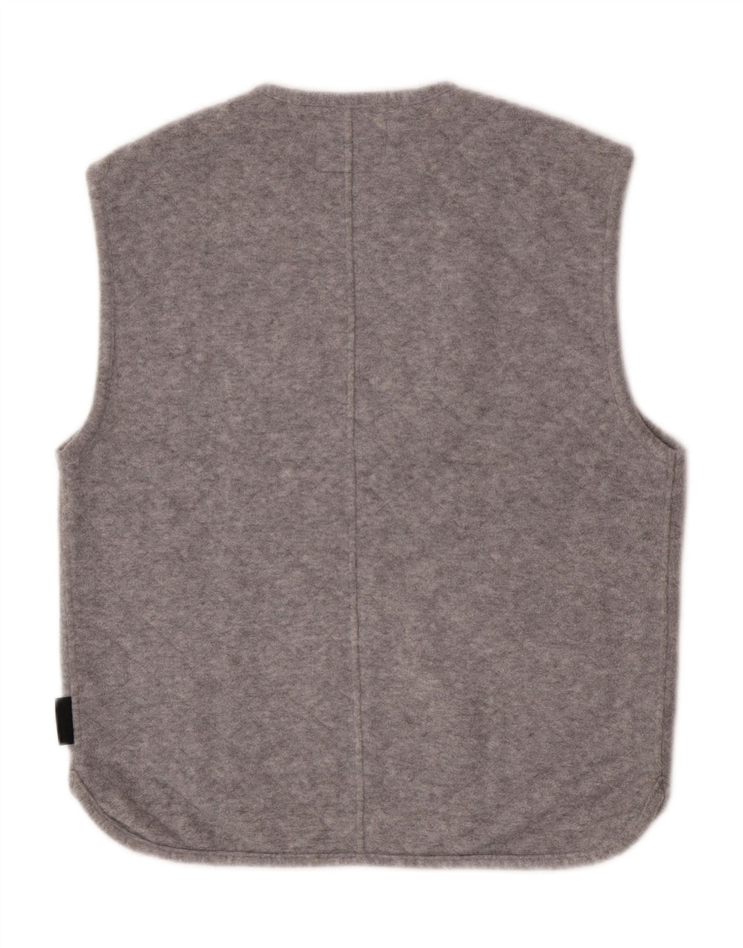 Silvy Mens Fleece Gilet UK 40 Large Grey Polyester
