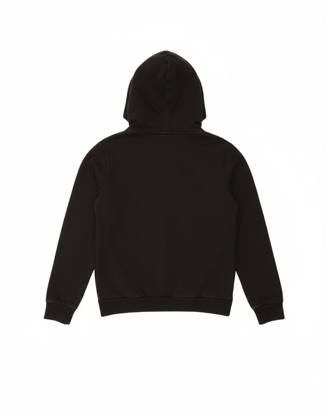 PUMA Womens Hoodie Jumper UK 14 Medium Black Cotton