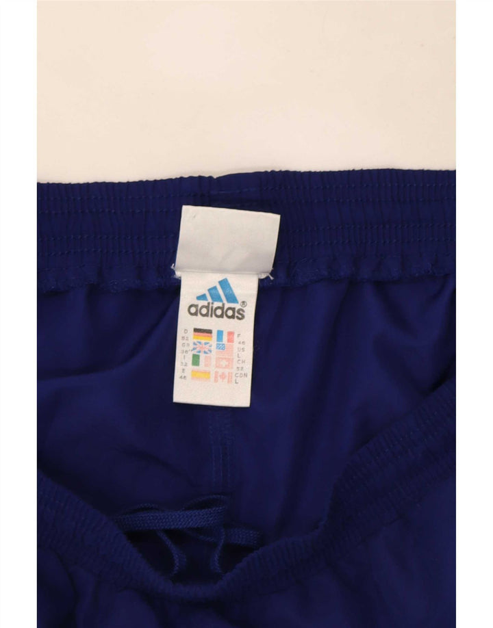 Adidas Mens Sport Shorts Large Navy Blue Polyester