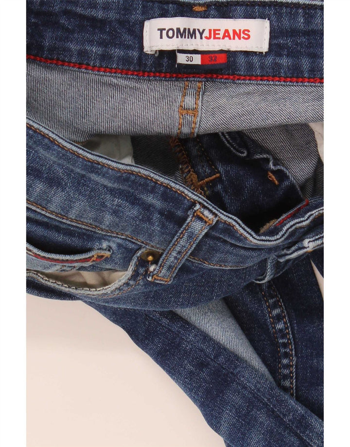 Tommy Hilfiger Mens Slim Jeans W30 L32 Navy Blue