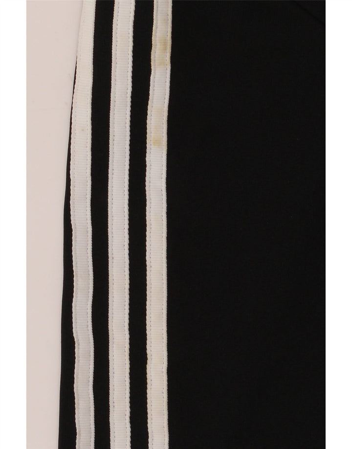 Adidas Mens Graphic Tracksuit Top Jacket Medium Black Polyester