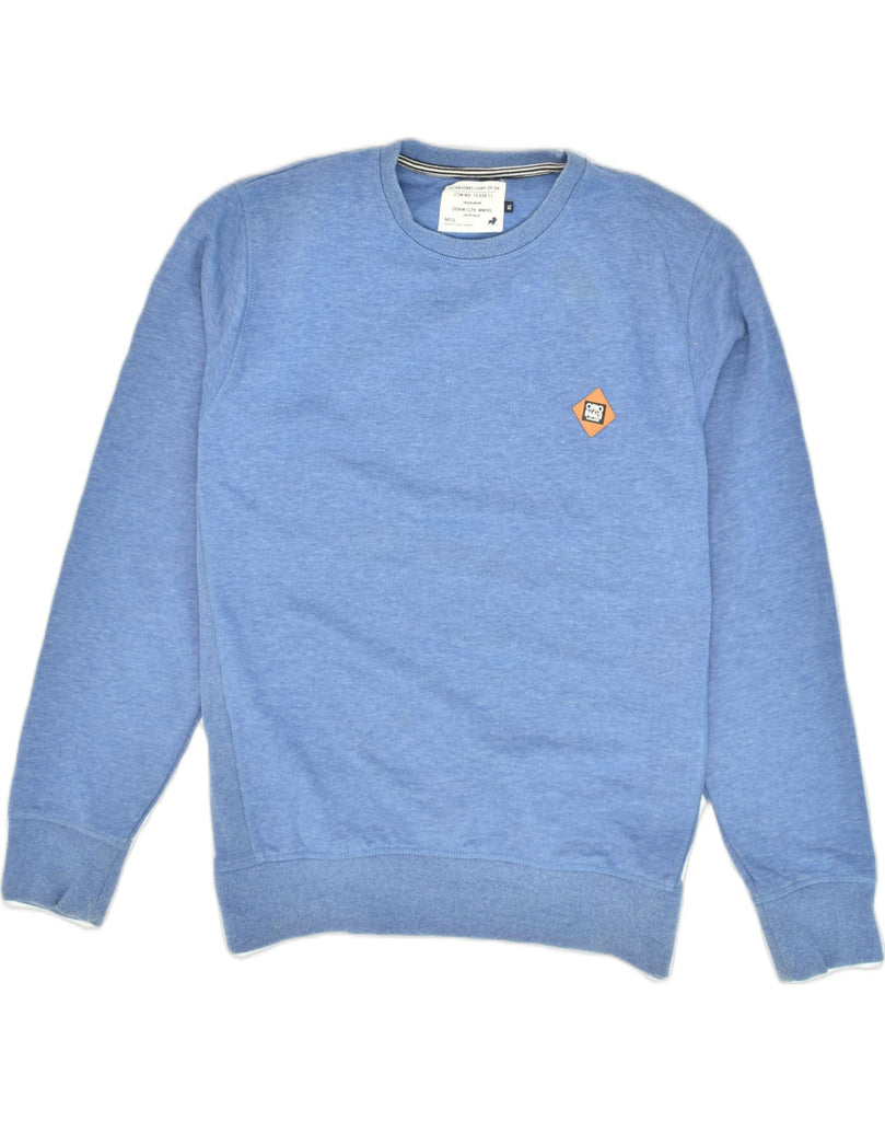 JACK & JONES Mens Sweatshirt Jumper XL Blue Cotton | Vintage Jack & Jones | Thrift | Second-Hand Jack & Jones | Used Clothing | Messina Hembry 