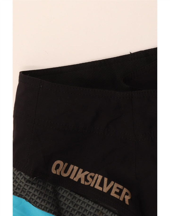 Quiksilver Mens Swimming Shorts Large Black Colourblock