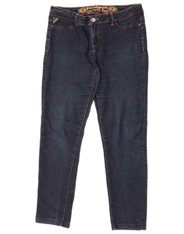 Desigual Womens Skinny Jeans W34 L29 Blue