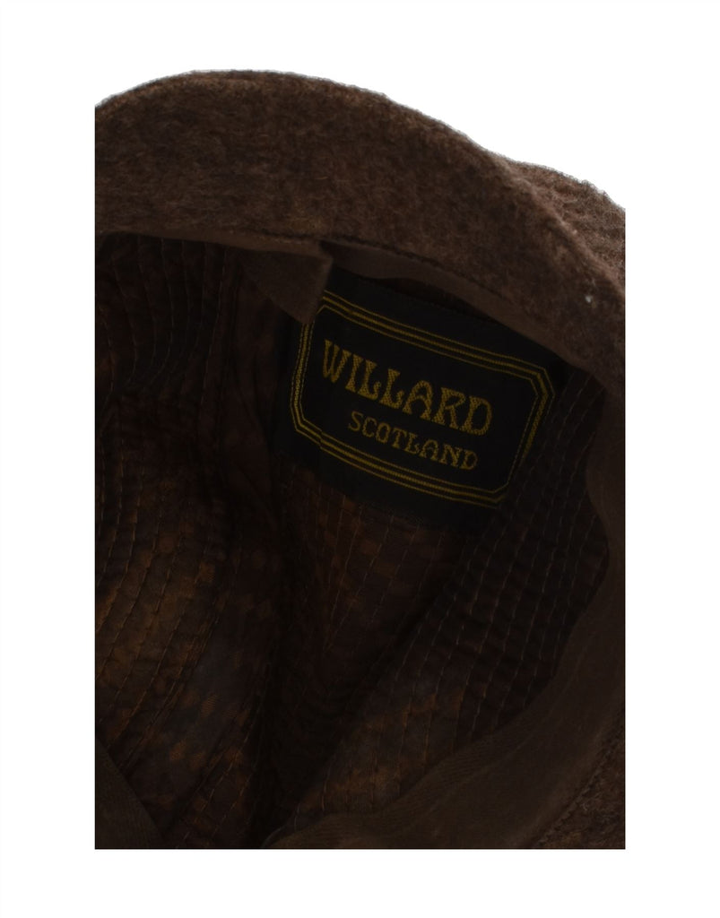 VINTAGE Mens Bowler Hat One Size Brown | Vintage Vintage | Thrift | Second-Hand Vintage | Used Clothing | Messina Hembry 