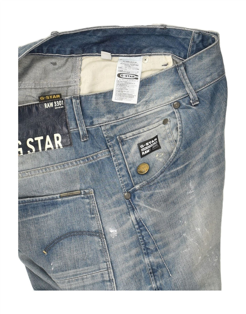 G-STAR Mens Banana Slim Jeans W30 L34  Blue Cotton | Vintage G-Star | Thrift | Second-Hand G-Star | Used Clothing | Messina Hembry 