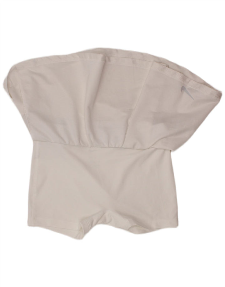 NIKE Girls Dri Fit Skort 8-9 Years Small White