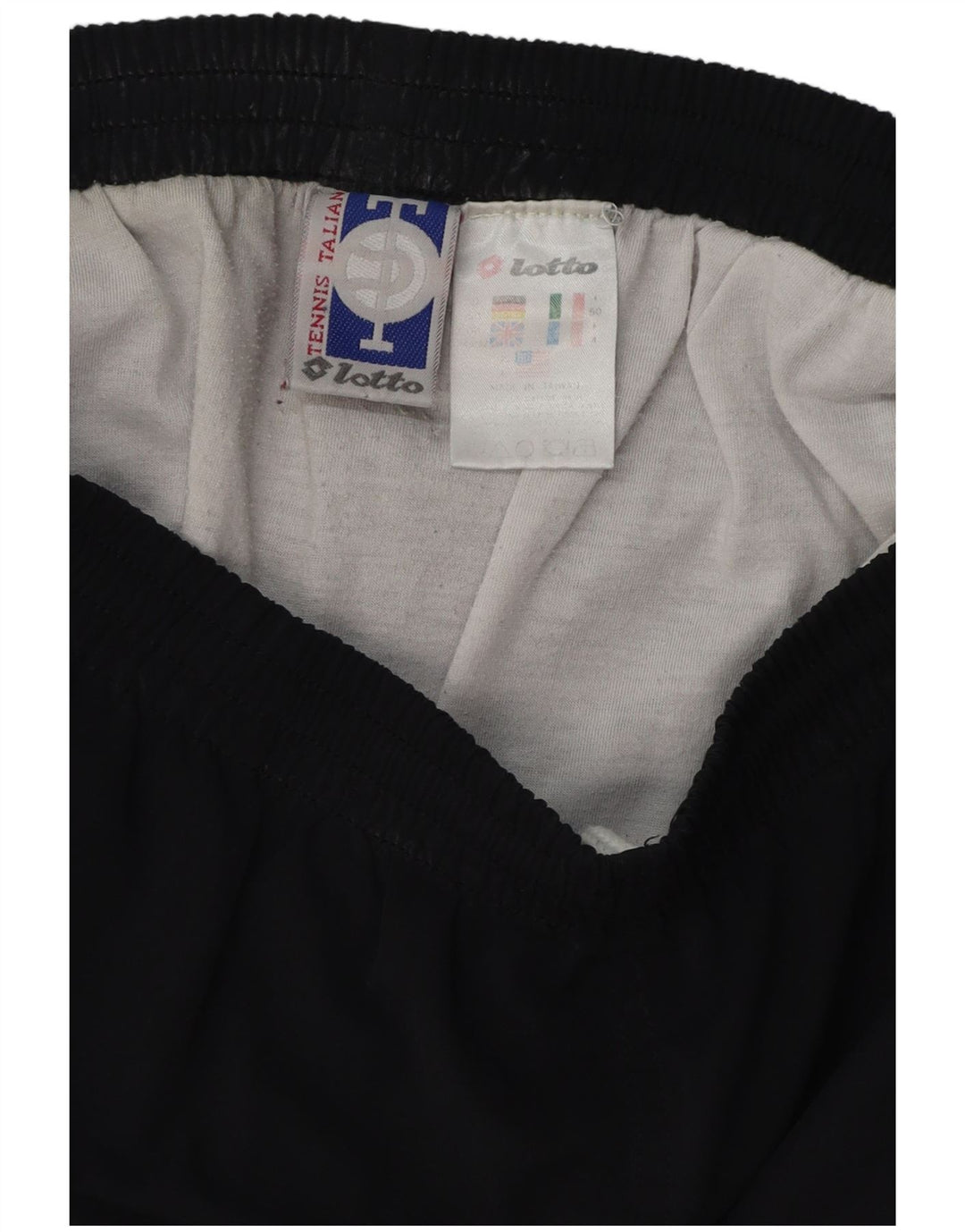 LOTTO Mens Sport Shorts UK 40/42 Large  Black Polyester
