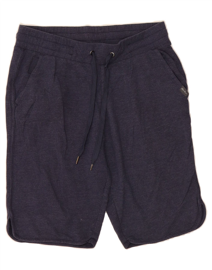 EDDIE BAUER Mens Sport Shorts Small  Navy Blue Cotton Vintage Eddie Bauer and Second-Hand Eddie Bauer from Messina Hembry 
