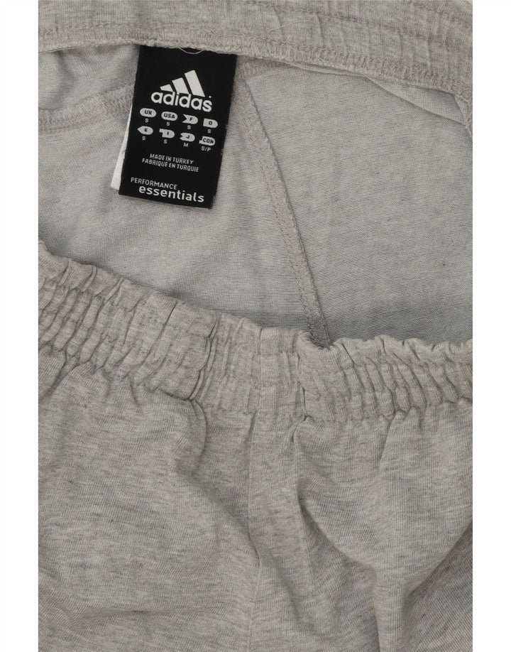 Adidas Mens Climalite Sport Shorts Small Grey Cotton