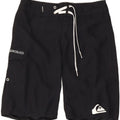 Quiksilver Mens Graphic Swimming Shorts Small Black Polyester