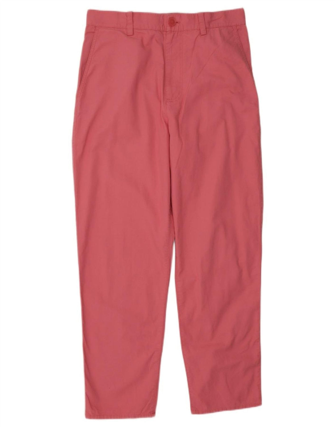 COS Womens High Waist Straight Chino Trousers EU 40 Medium W30 L27 Pink