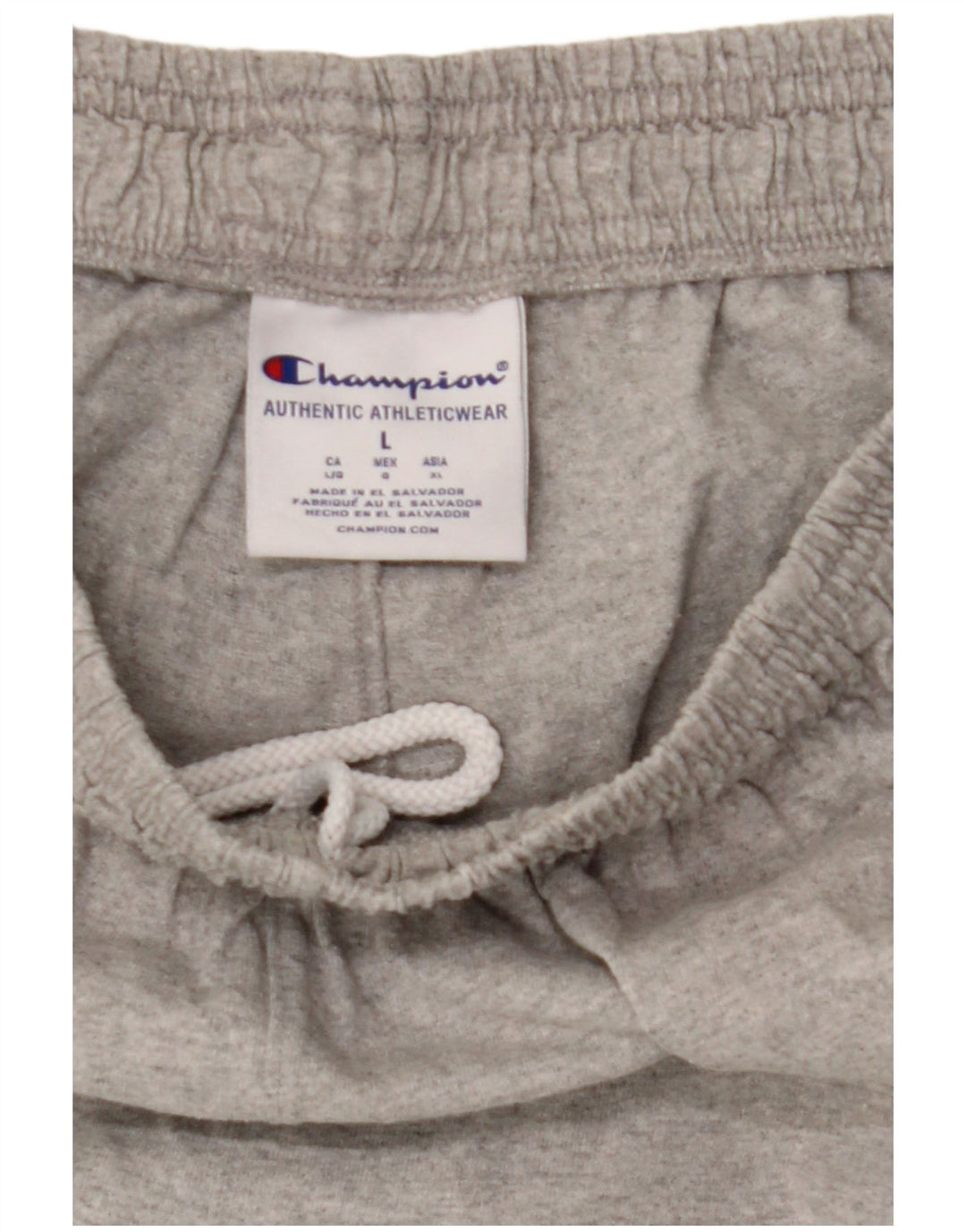 Champion Mens Tracksuit Trousers Joggers Large  Grey Cotton