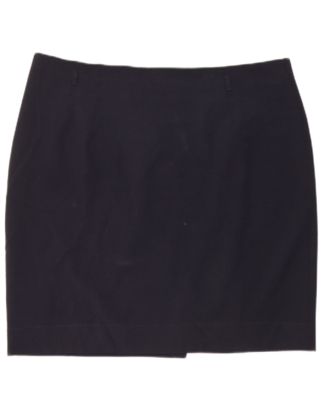Marks & Spencer Womens Pencil Skirt UK 20 2XL W38  Navy Blue Polyester