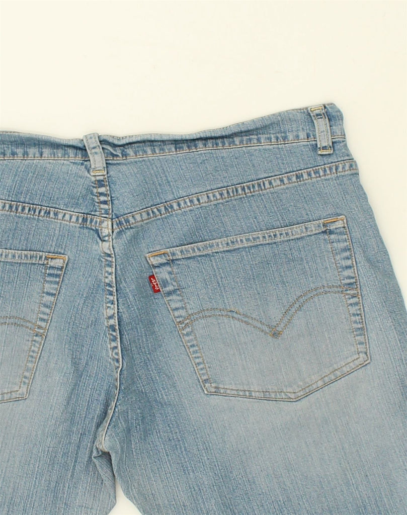 LEVI'S Womens Straight Jeans W33 L33  Blue Cotton | Vintage Levi's | Thrift | Second-Hand Levi's | Used Clothing | Messina Hembry 