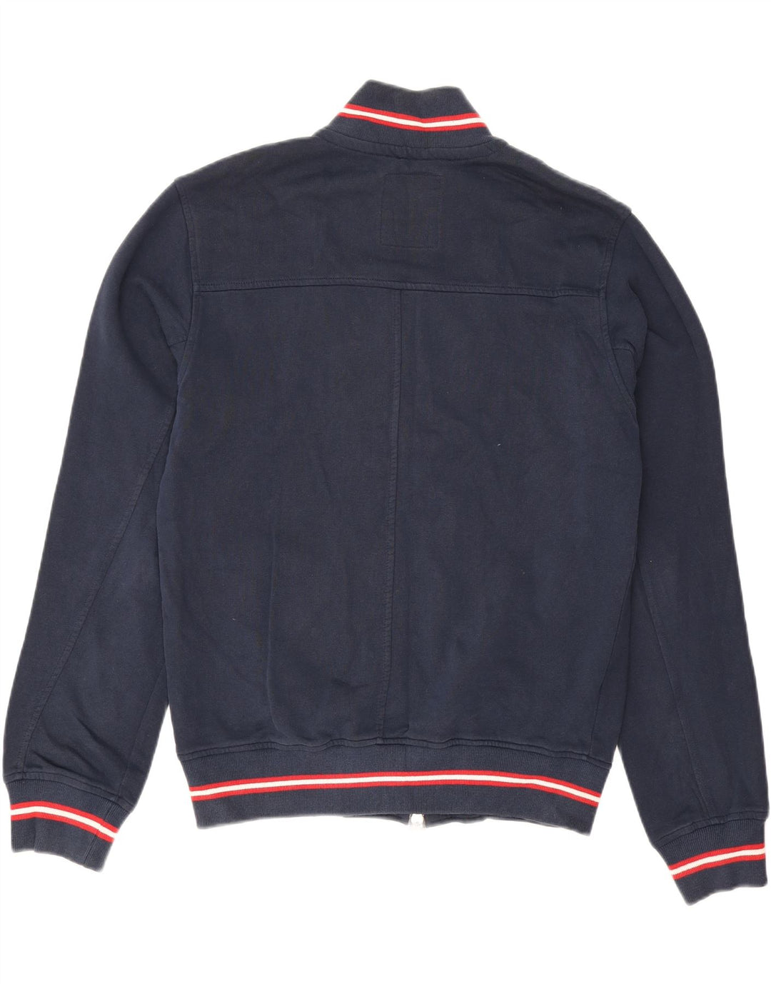 Sundek Mens Tracksuit Top Jacket Large Navy Blue Cotton
