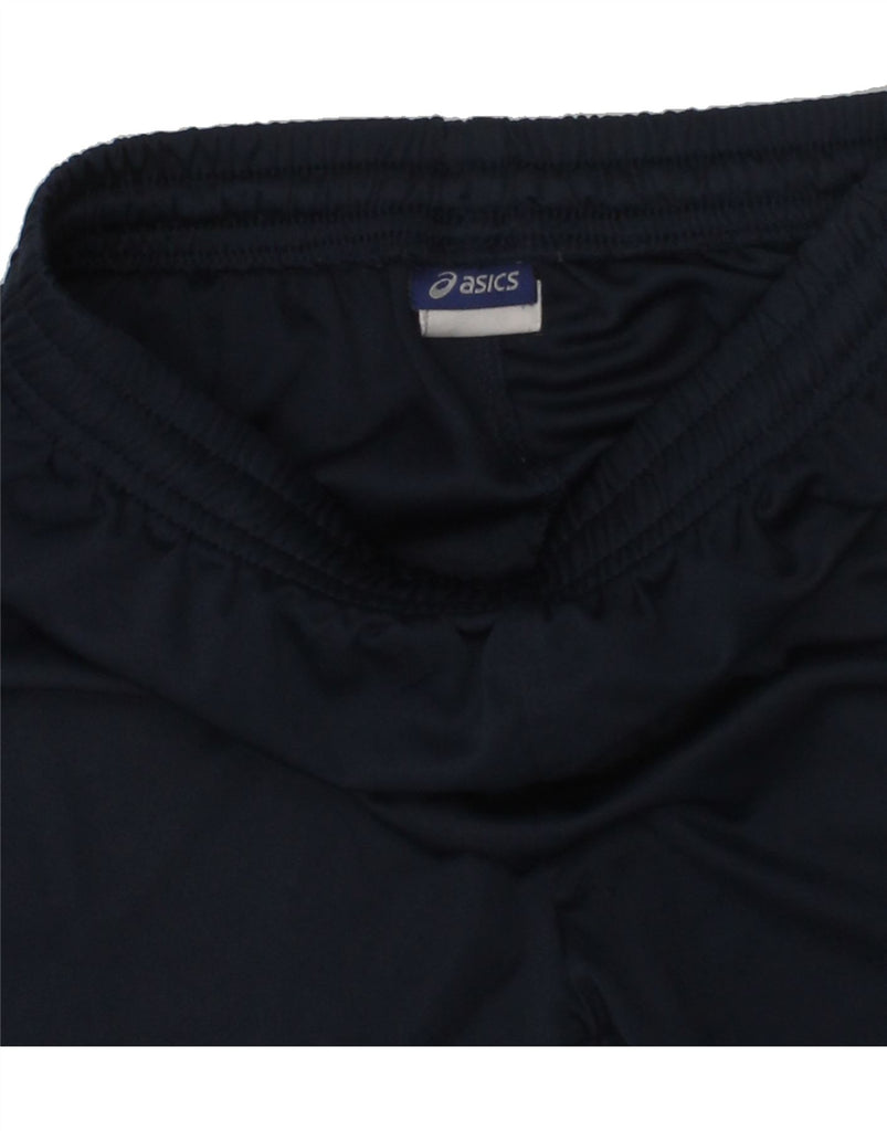 ASICS Boys Sport Shorts 9-10 Years Navy Blue | Vintage Asics | Thrift | Second-Hand Asics | Used Clothing | Messina Hembry 