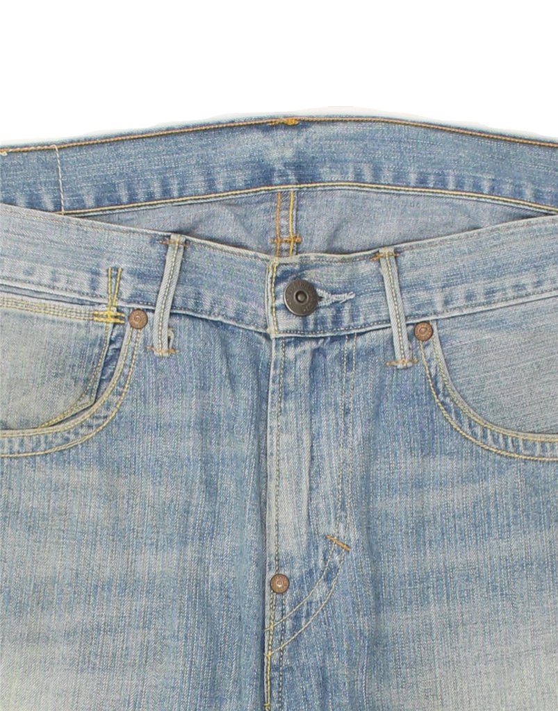 LEVI'S Mens Denim Shorts W32 Medium Blue Cotton | Vintage Levi's | Thrift | Second-Hand Levi's | Used Clothing | Messina Hembry 