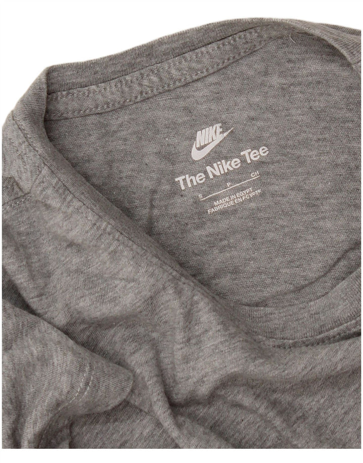 Nike Mens T-Shirt Top Small Grey