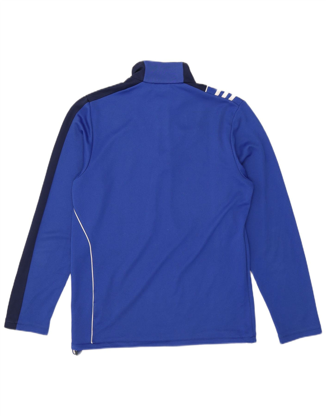 Adidas Mens Climalite Pullover Tracksuit Top UK 38/40 Medium Blue