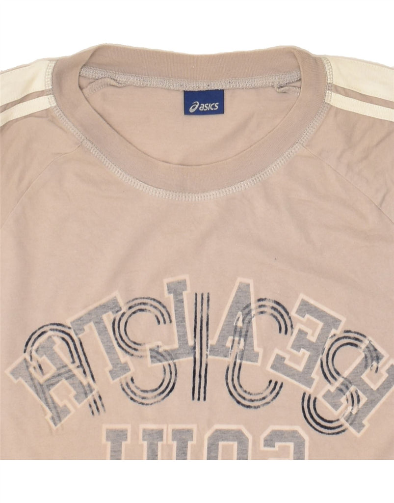 ASICS Mens Graphic T-Shirt Top XL Grey | Vintage Asics | Thrift | Second-Hand Asics | Used Clothing | Messina Hembry 