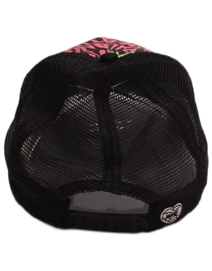 BILLABONG Womens Graphic Trucker Cap One Size Black Polyester