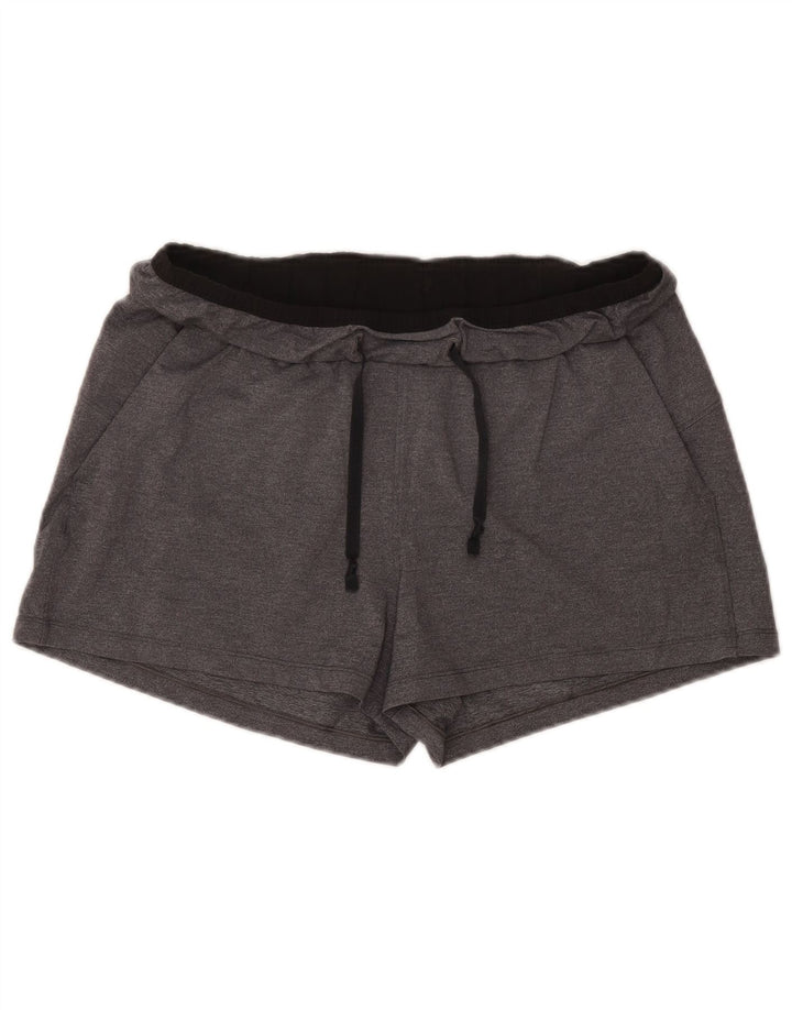 Lululemon Womens Sport Shorts US 10 Large  Grey
