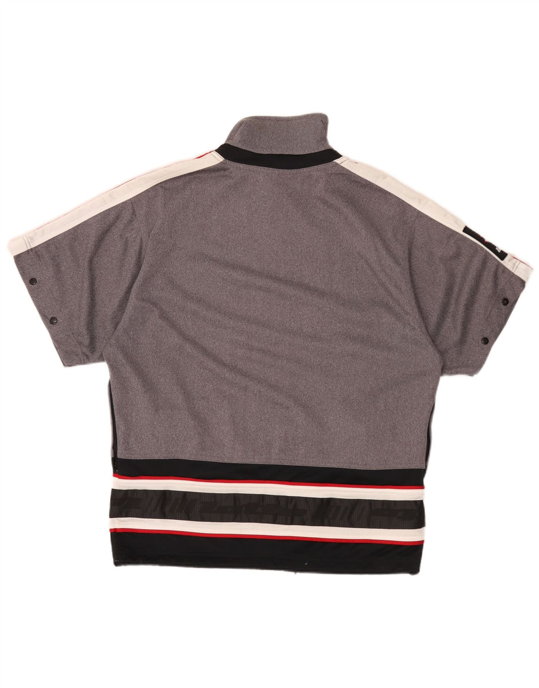 Lotto Mens Graphic Tracksuit Top Jacket Medium Grey Colourblock