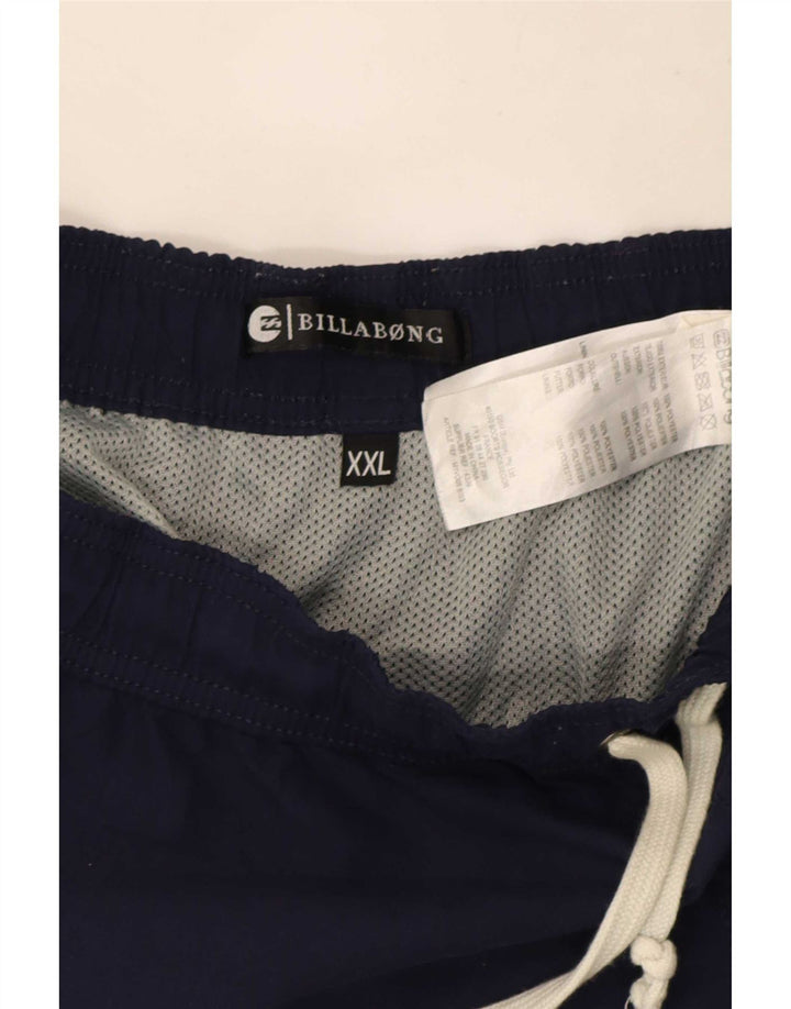 Billabong Mens Swimming Shorts 2XL Navy Blue Polyester