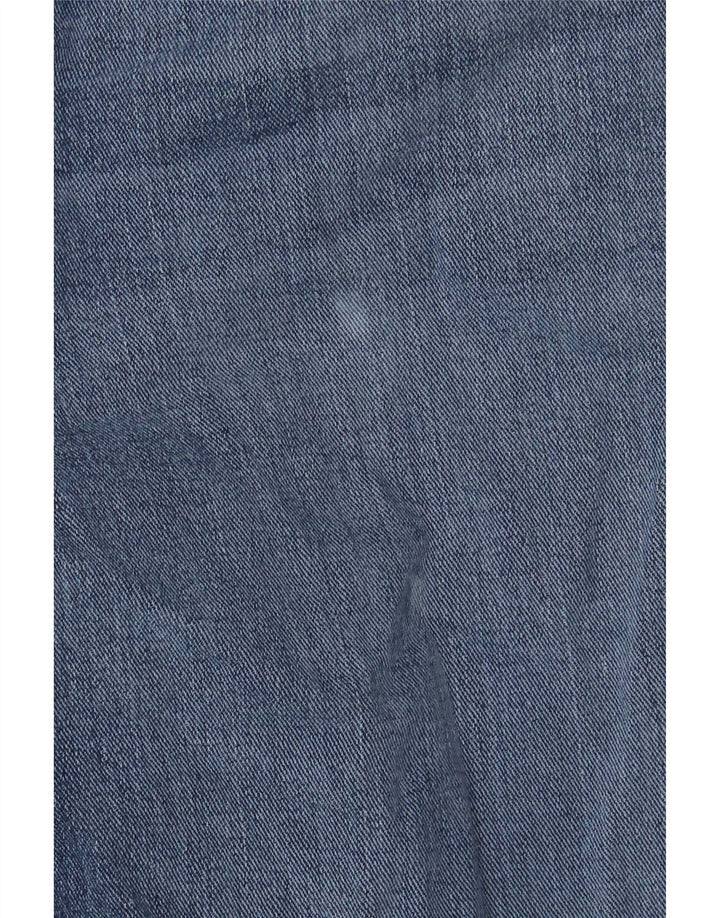 Wrangler Mens Relaxed Fit Bootcut Jeans W40 L32 Blue Cotton