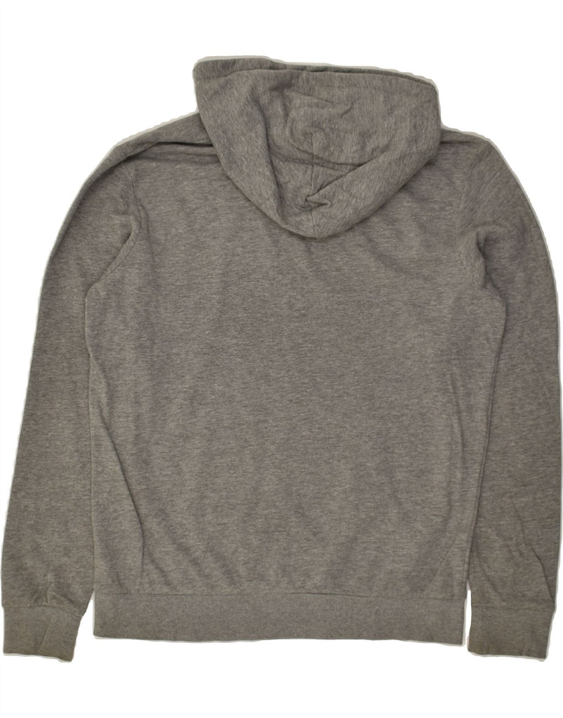 JACK & JONES Mens Graphic Hoodie Jumper Medium Grey Cotton | Vintage Jack & Jones | Thrift | Second-Hand Jack & Jones | Used Clothing | Messina Hembry 