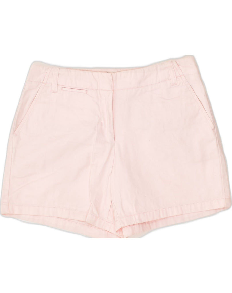 J. CREW Womens Chino Shorts US 0 XS W30 Pink Cotton | Vintage J. Crew | Thrift | Second-Hand J. Crew | Used Clothing | Messina Hembry 