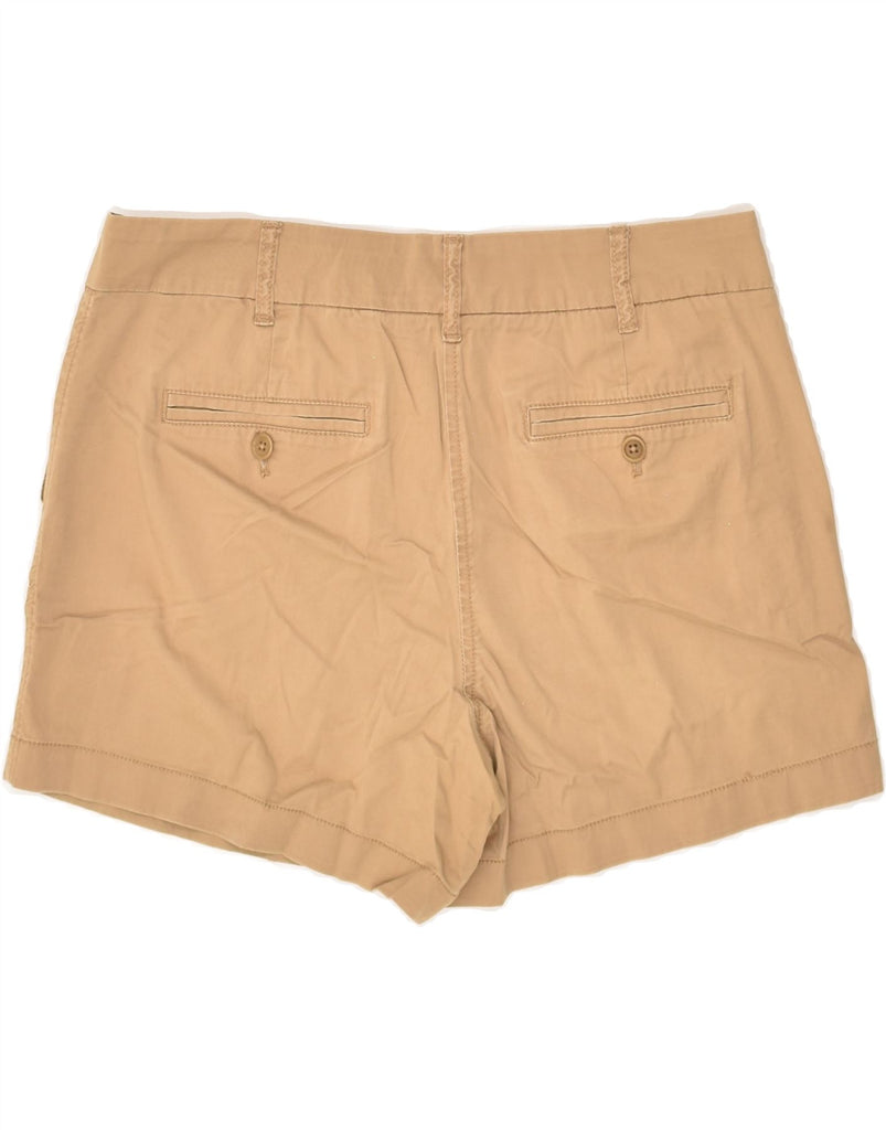 J. CREW Womens Chino Shorts US 10 Large W32  Brown Cotton | Vintage J. Crew | Thrift | Second-Hand J. Crew | Used Clothing | Messina Hembry 