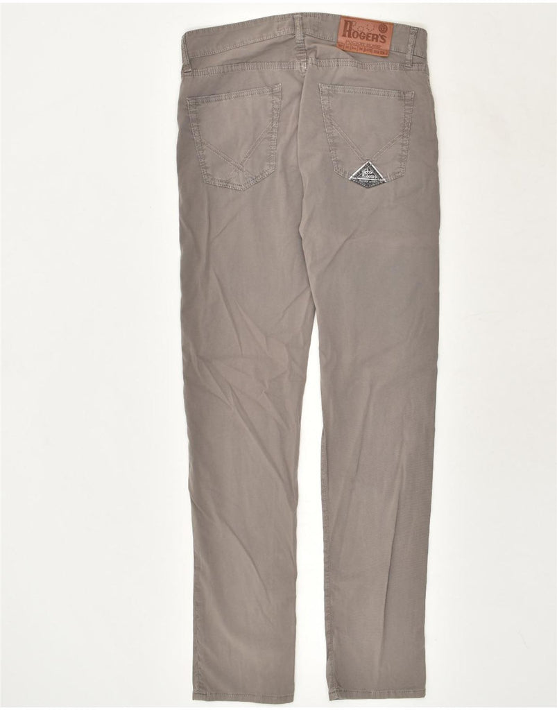 ROY ROGERS Mens Slim Casual Trousers W30 L33  Grey Cotton | Vintage Roy Rogers | Thrift | Second-Hand Roy Rogers | Used Clothing | Messina Hembry 