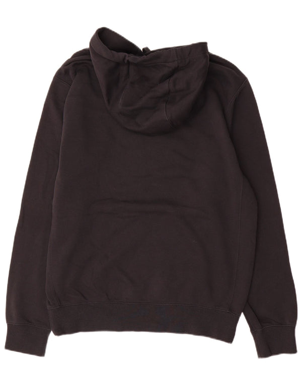 Nike Mens Graphic Hoodie Jumper Small Black Cotton