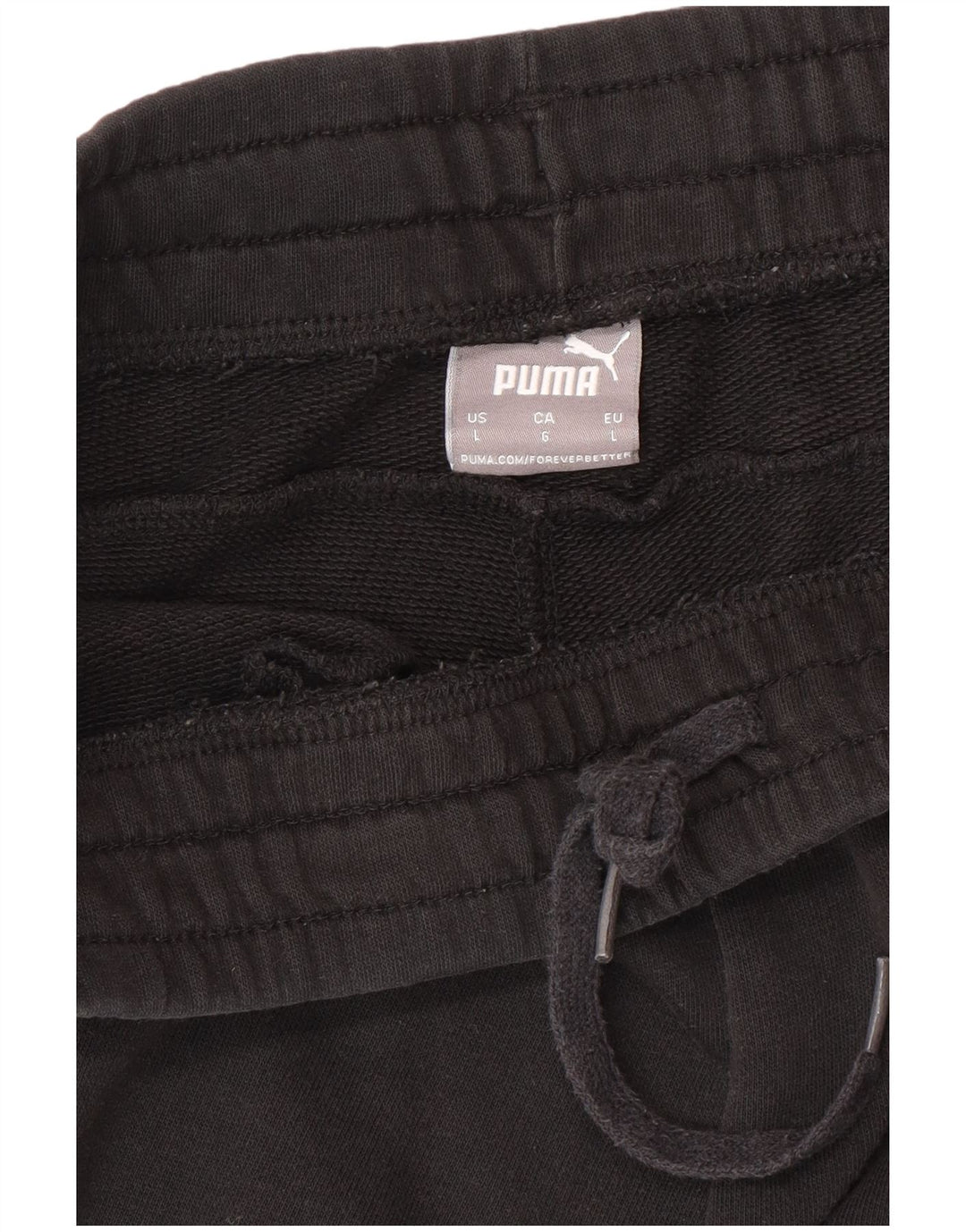 Puma Mens Tracksuit Trousers Joggers Large  Black