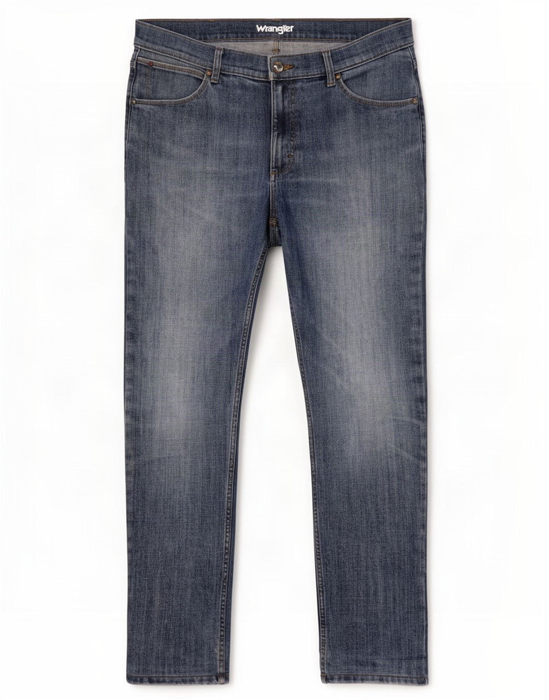 Wrangler Mens Slim Jeans W36 L29 Blue Cotton